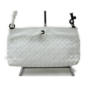BOTTGA VENETA Accessory Pouch Leather Handbag Pouch